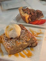 Bread Pudding and Pecan Pie